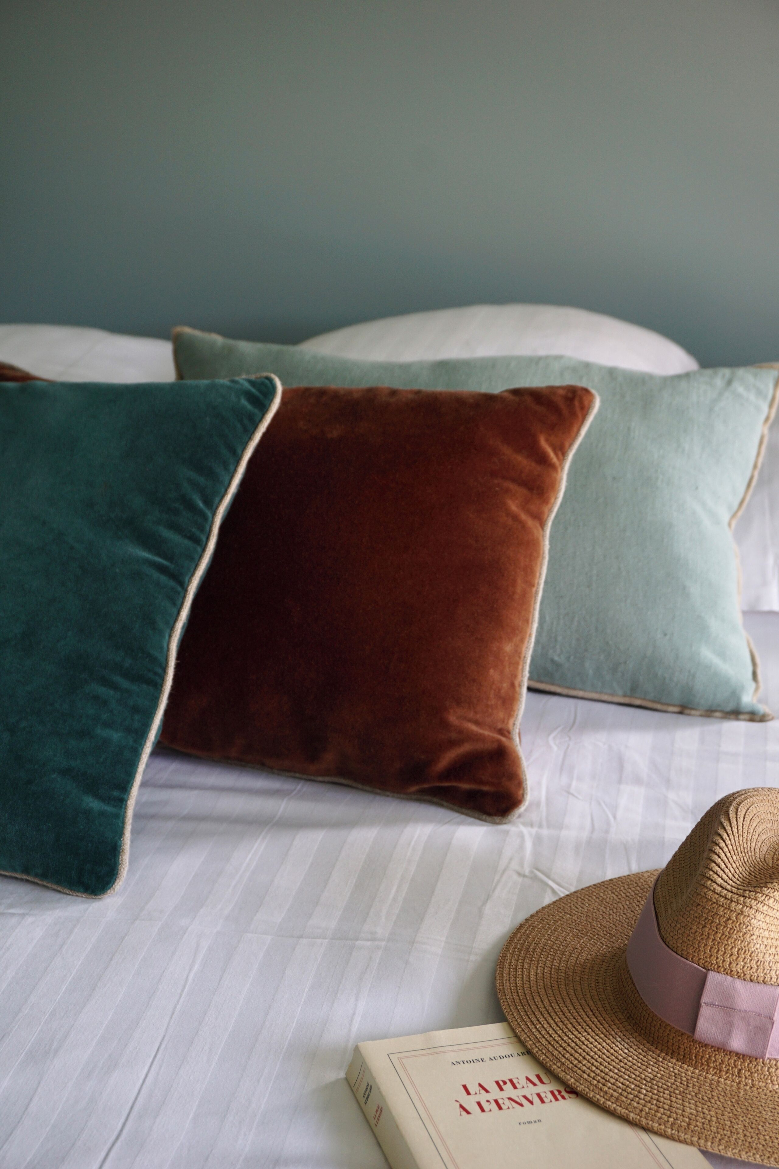 Roupas de cama premium, camas Select Comfort, individualmente decorados