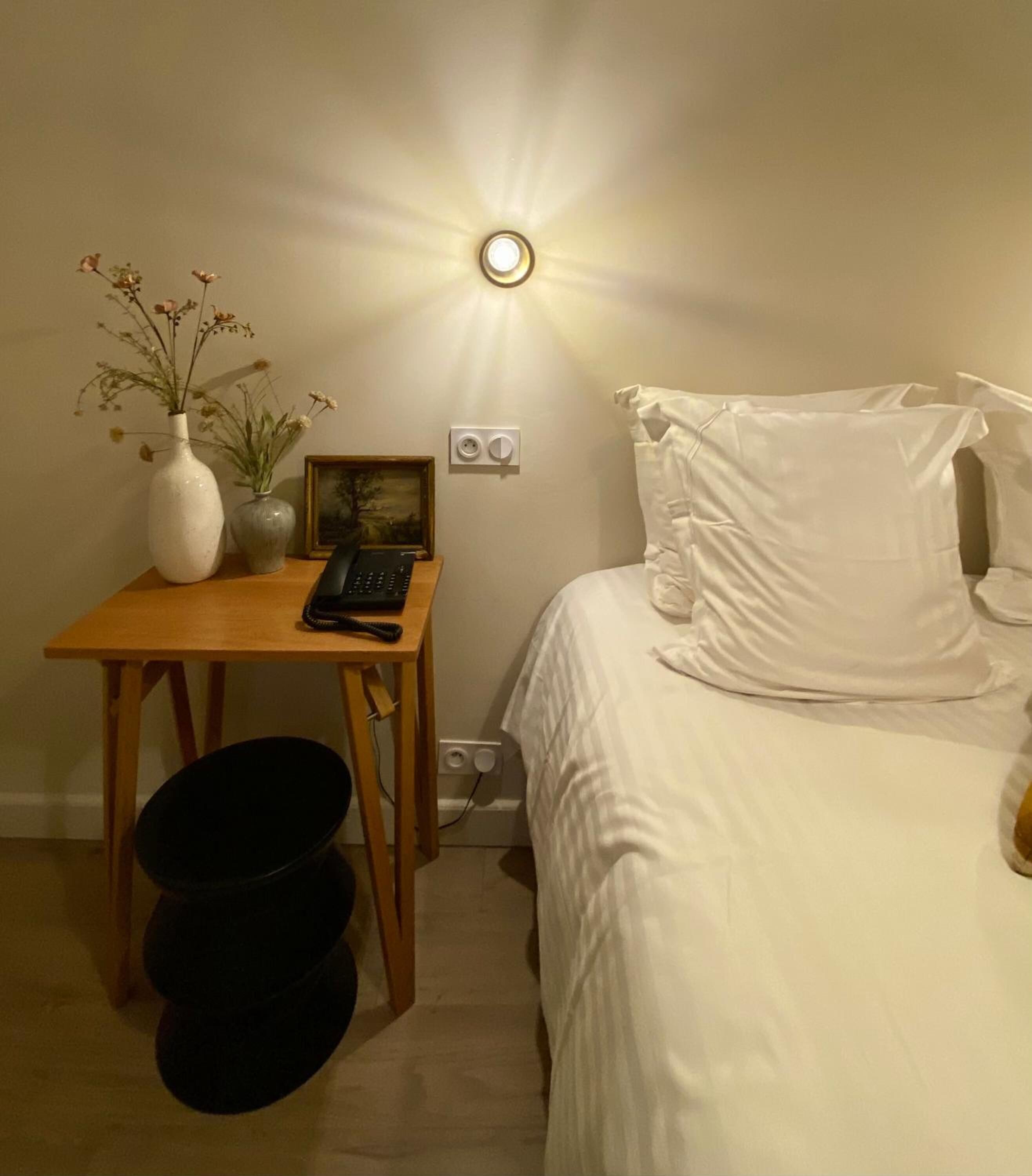 premium bedding, select comfort beds, individually decorated, desk