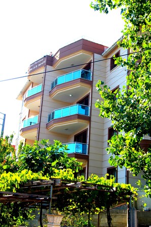 Fassade der Unterkunft