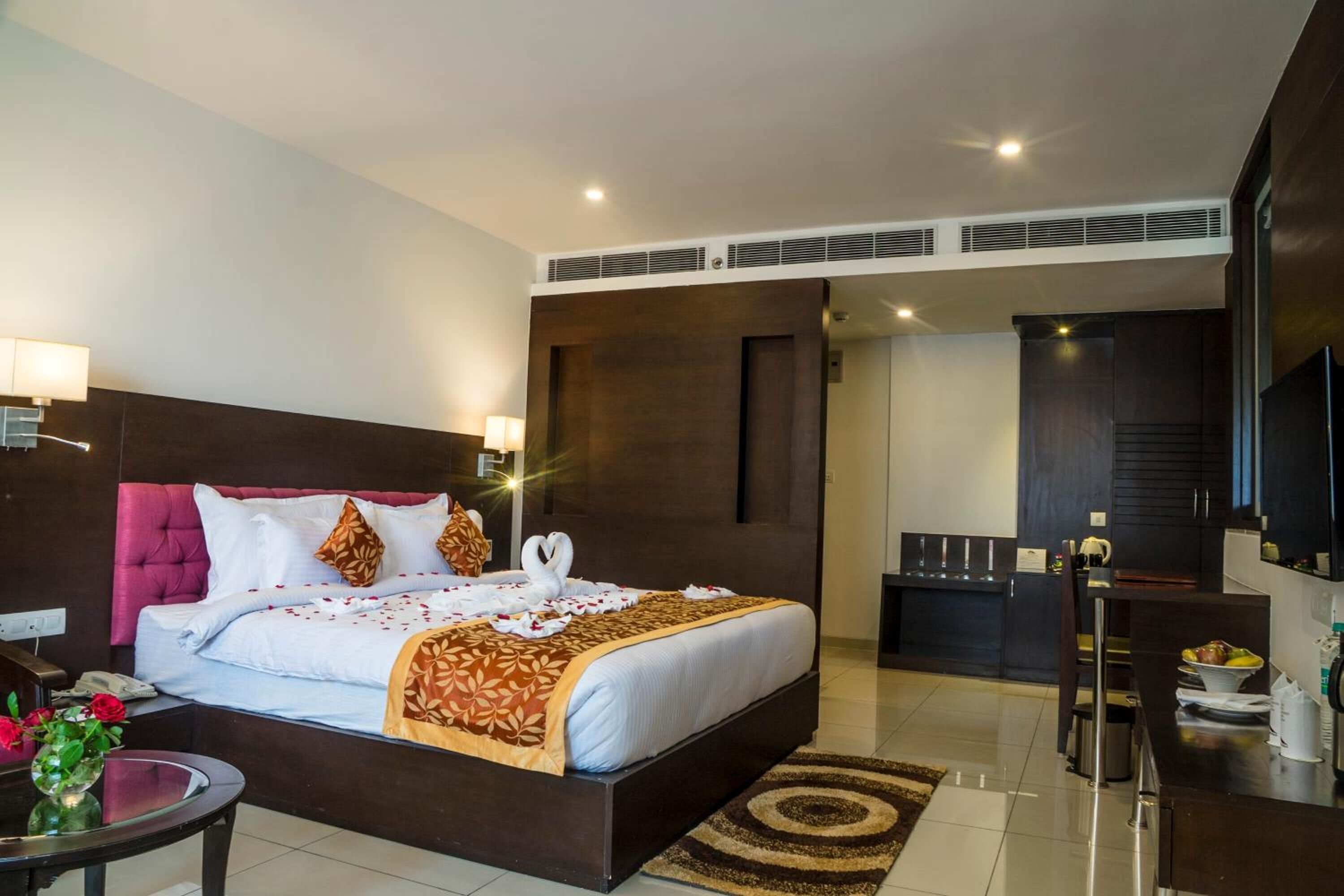 Colchones con efecto memoria y minibar 