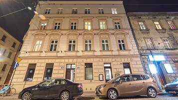 Front of property - evening/night