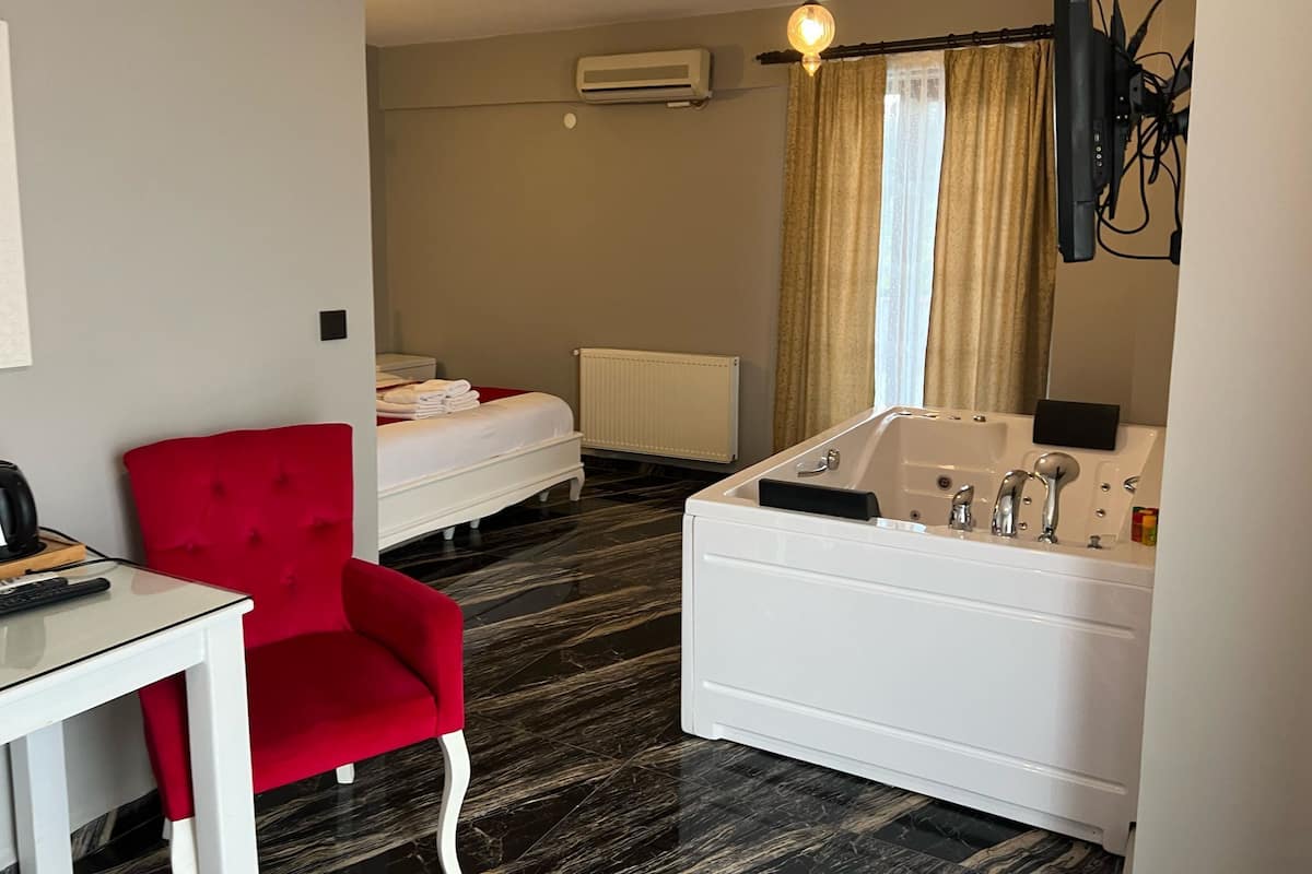 Panorama kamer | 1 slaapkamer, een kluis op de kamer, geluiddichte muren, gratis wifi