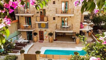 Fassade der Unterkunft