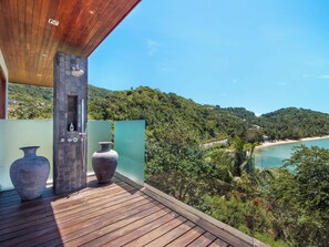 Pemandangan dari properti