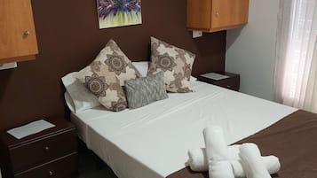 Habitación doble | Cunas gratuitas, wifi gratis y ropa de cama