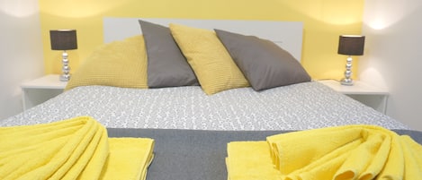 Superior-huoneisto, 2 makuuhuonetta | Pimennysverhot, äänieristys, silitysrauta/-lauta, ilmainen Wi-Fi