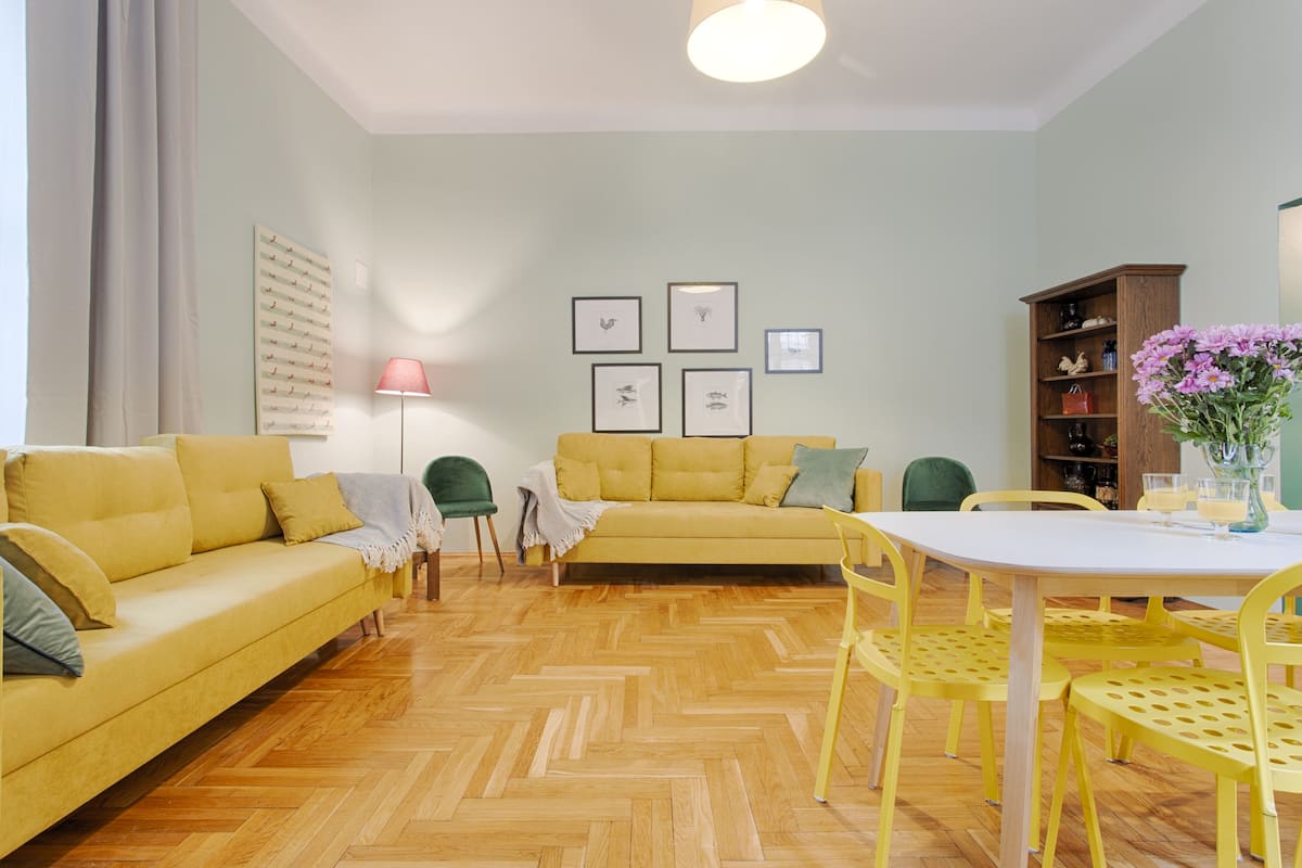 Appartement Ville, 1 chambre, vue sur le parc (24 Szewska Street) | Salle de séjour
