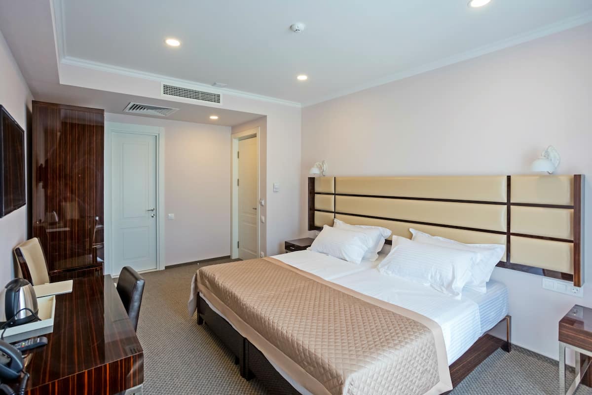 Standard Double Room, Balcony | Premium bedding, minibar, in-room safe, desk