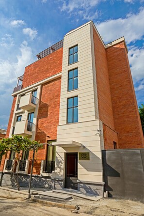 Façade de l’hébergement 