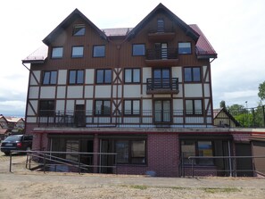 Voorkant van accommodatie
