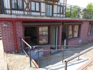 Uitzicht vanuit accommodatie
