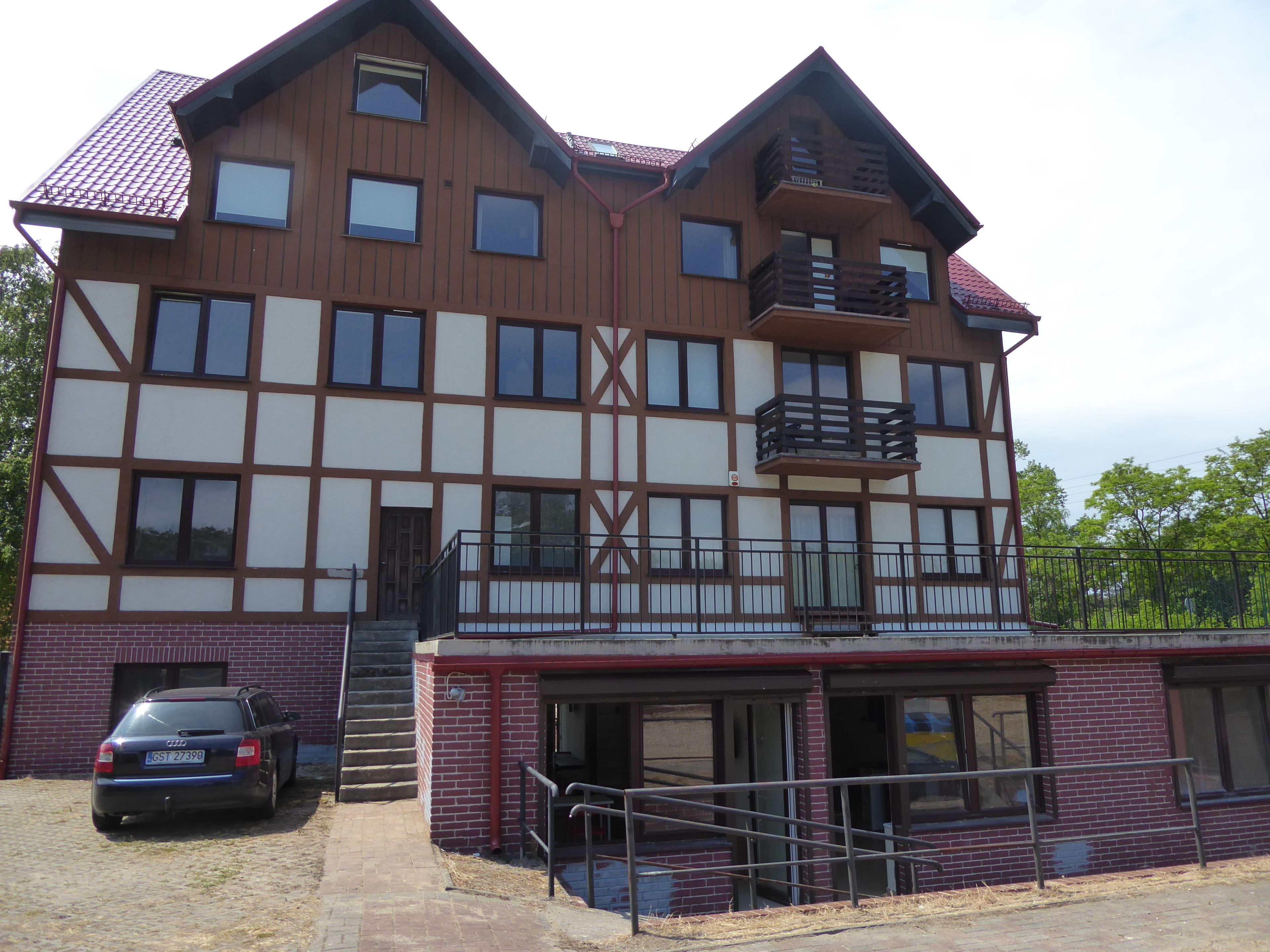 Façade de l’hébergement