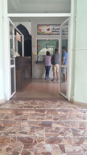 Ingresso della struttura