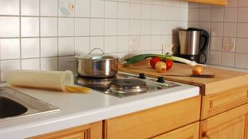 KĂŒhlschrank, Mikrowelle, Herdplatte, GeschirrspĂŒler