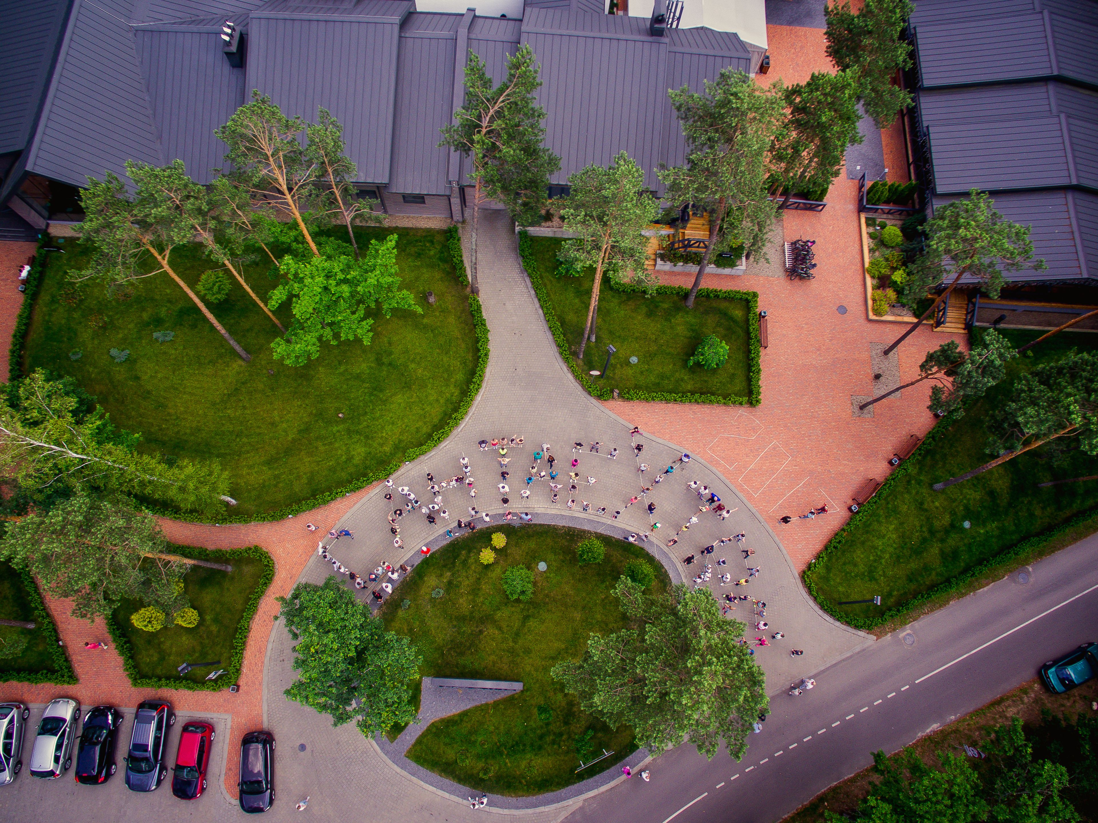 Aerial view