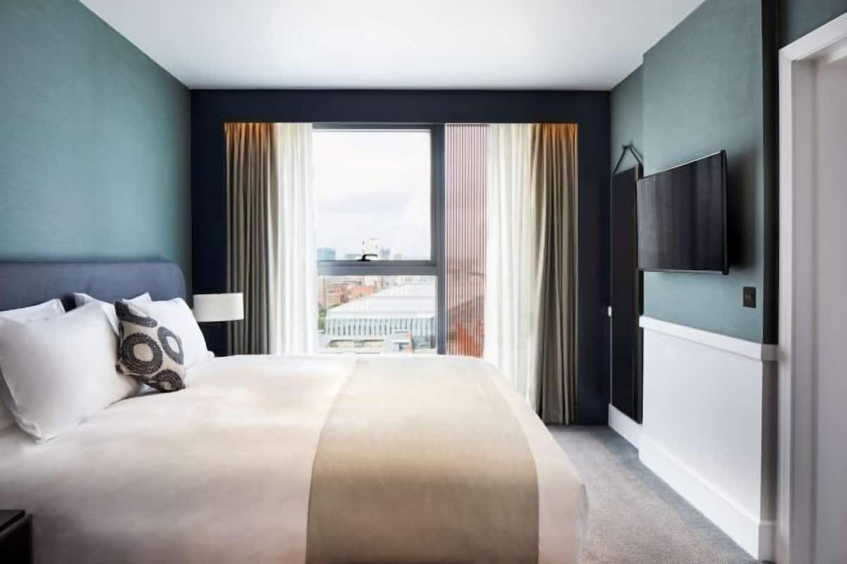 1 habitación y ropa de cama hipoalergénica
