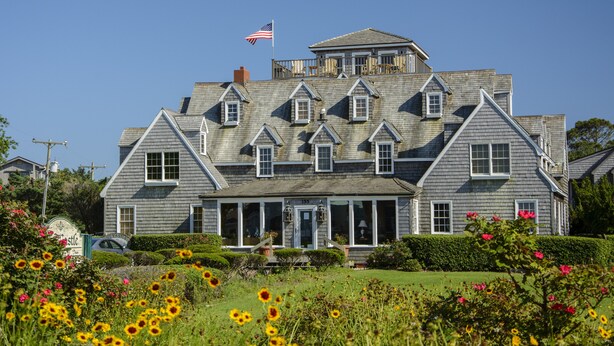 Front of property - The Castle B&B on Silver Lake Harbor (Ocracoke)