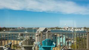 Balcony - The Castle B&B on Silver Lake Harbor (Ocracoke)