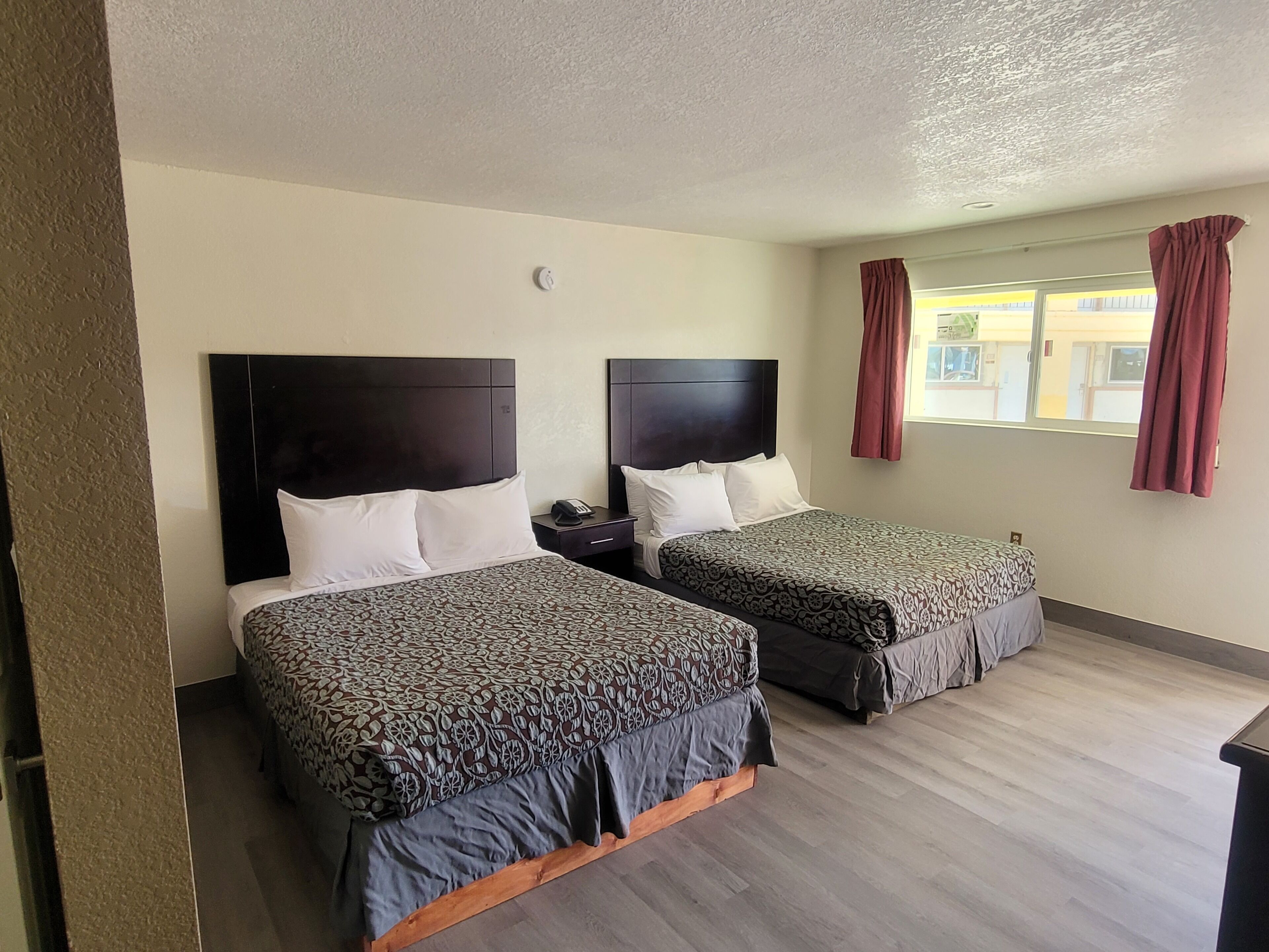 Room, 2 Queen Beds, Accessible, Non Smoking (Efficiency) | Individually decorated, individually furnished, desk, blackout drapes
