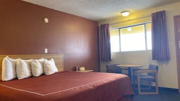 Individually decorated, individually furnished, desk, blackout curtains