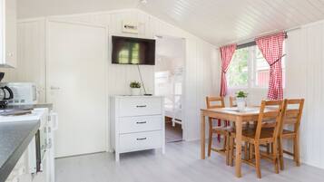 Cabaña | Zona de estar | Una televisión de pantalla plana