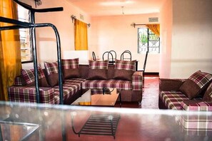 Zona de estar del vestíbulo