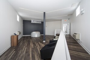 Sala de estar en el lobby