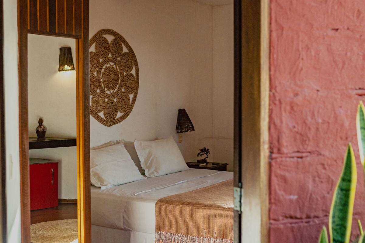 1 bedroom, blackout curtains, bed sheets