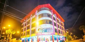 Front of property – evening/night
