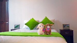 Appartement Familial, 2 chambres, coin cuisine, vue ville