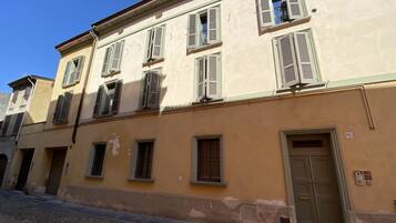 Majoituspaikan julkisivu