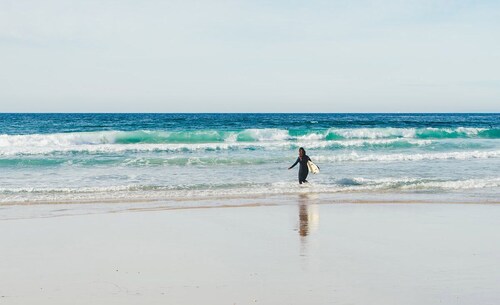 Atlantic Reach Cottage, Newquay.  Large 4 bed villa with leisure services & WiFi