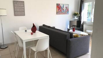 Télévision, table de tennis de table, chaßne hi-fi