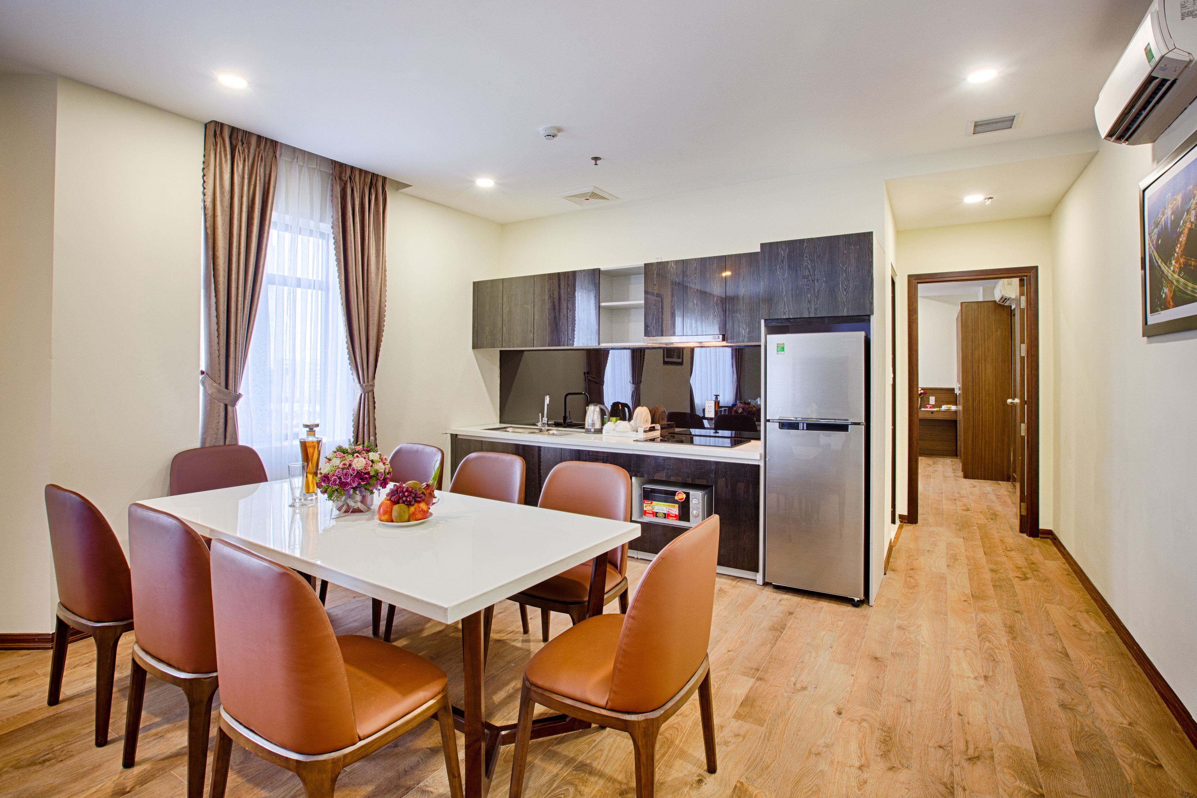 premier penthouse | private kitchenette | fridge, coffee/tea maker, electric kettle