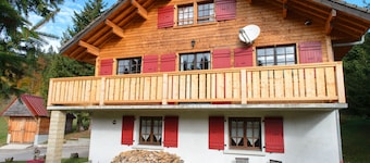 T2 in chalet with terrace and private parking - Montagnes du Jura