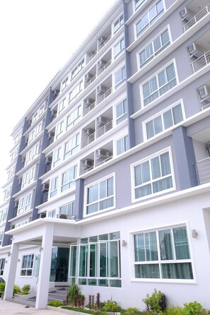 Fachada de la propiedad