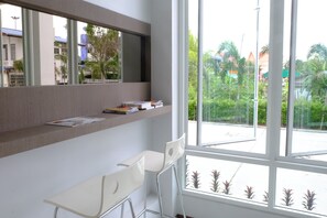 Sala de estar en el lobby