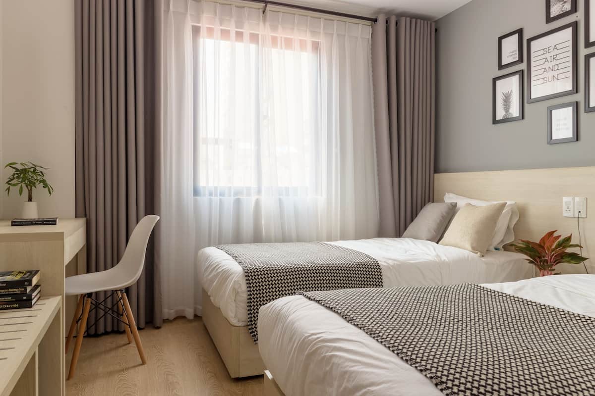 Chambre Standard avec lits jumeaux | 1 chambre, minibar, bureau, rideaux occultants