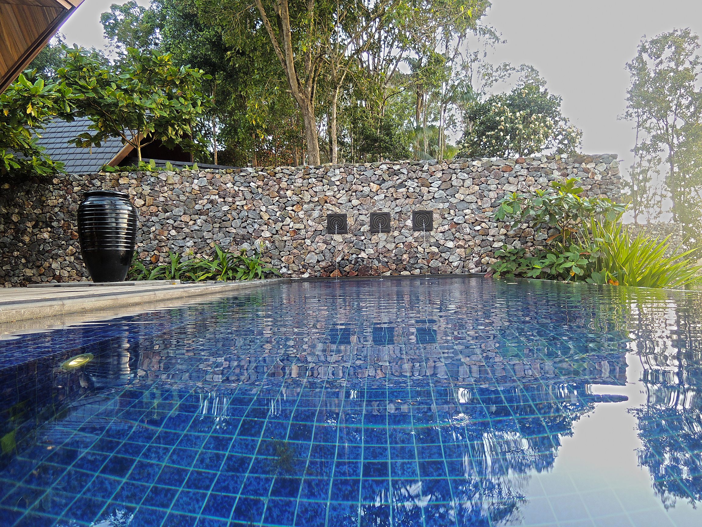 beach front villa | terrace/patio