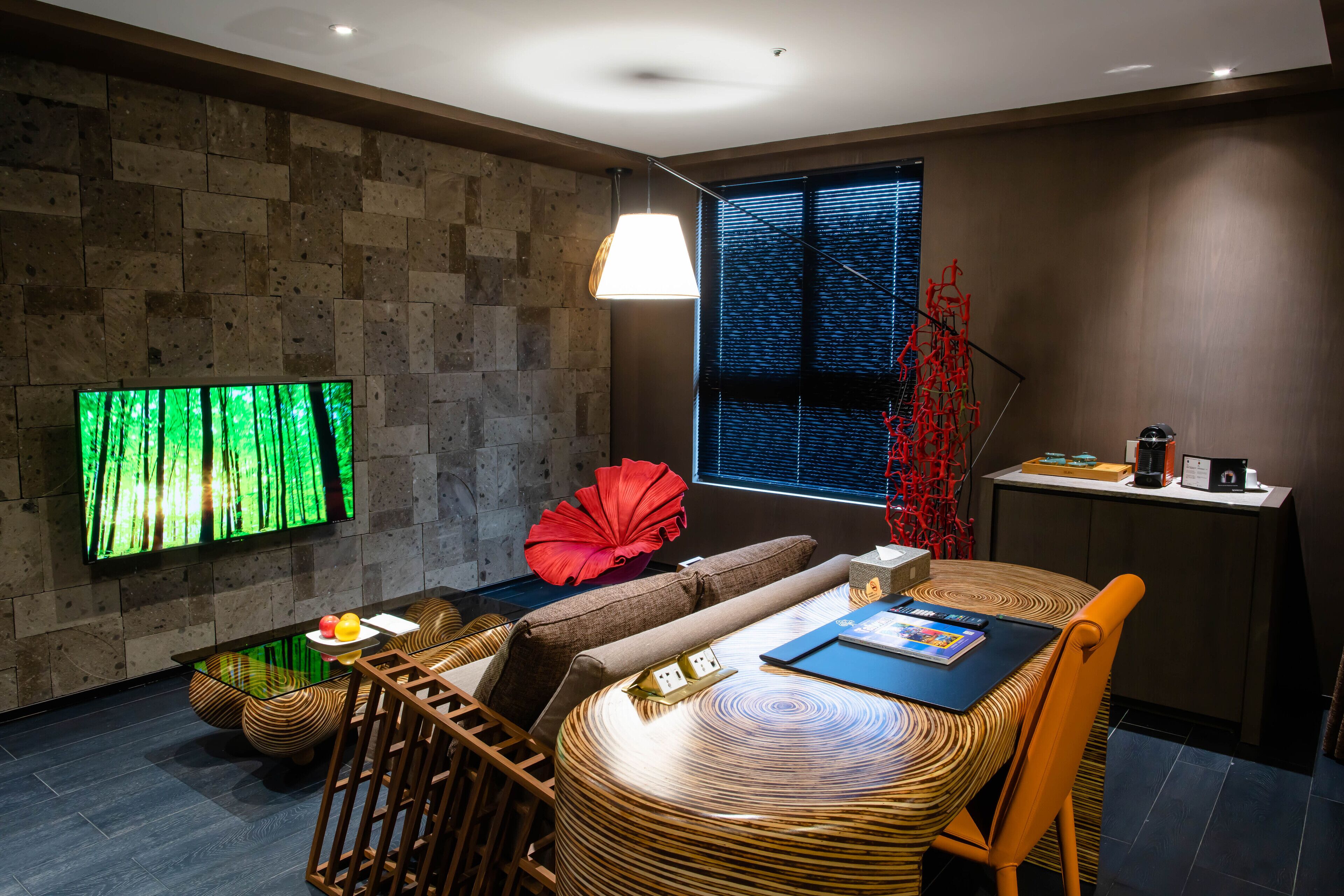 deluxe family room | in-room safe, desk, blackout curtains, soundproofing