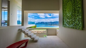 Vista desde la propiedad