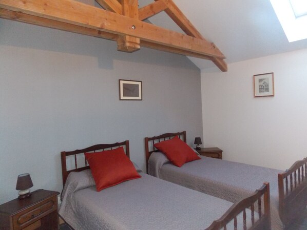 Superior Twin kamer | Geluiddichte muren, een strijkplank/strijkijzer, extra bedden