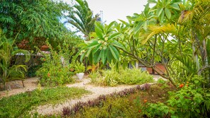 Vue sur le jardin