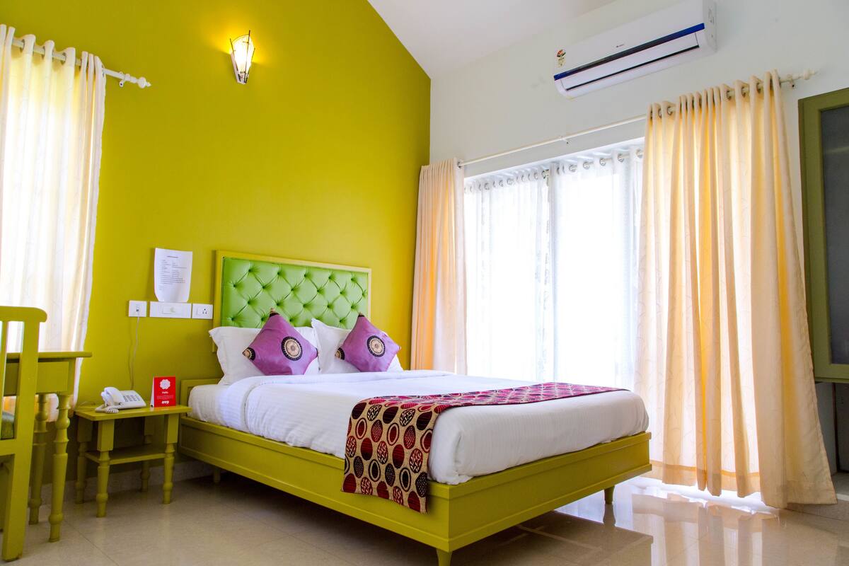 スタンダード ダブルまたはツインルーム ダブルベッド 1 台 専用バスルーム