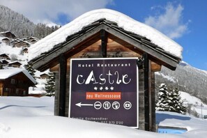 Entrada de la propiedad