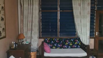 Desk, iron/ironing board, free WiFi, bed sheets