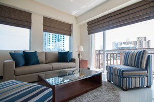 3 Bedroom Penthouse Suite | Living area | Flat-screen TV, pay movies