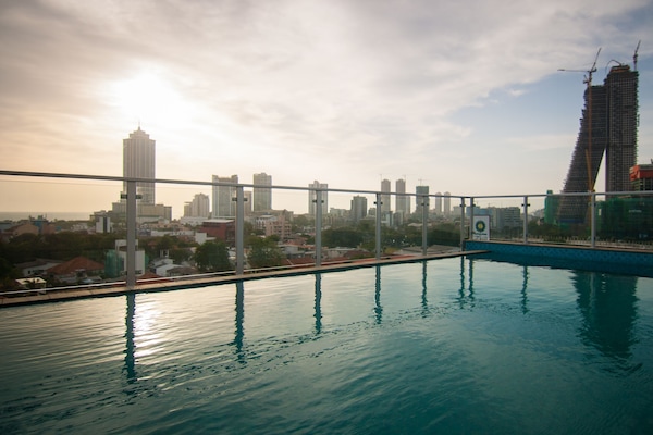 Piscina na cobertura