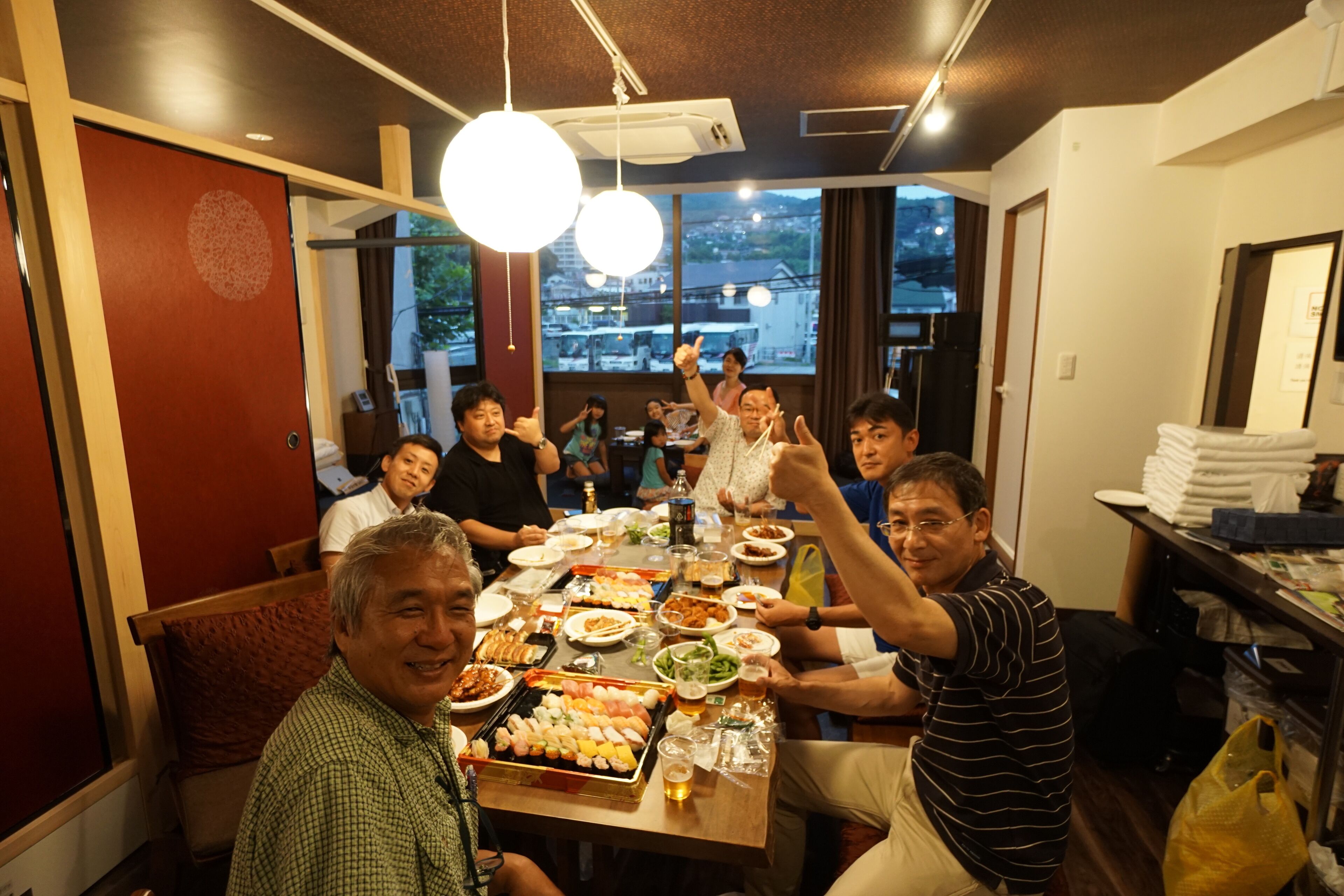 客房内用餐