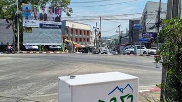 Fachada de la propiedad